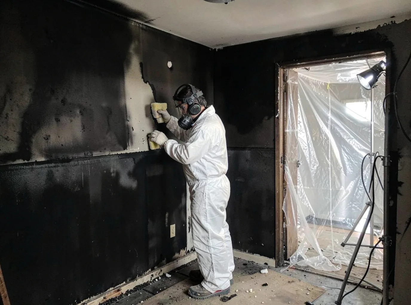 Fire Damage Restoration company in Marne, MI